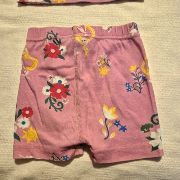 Hanna Andersson girls size 80/85 or 2  Disney pink shortie pajamas, VGUC - Picture 5 of 7